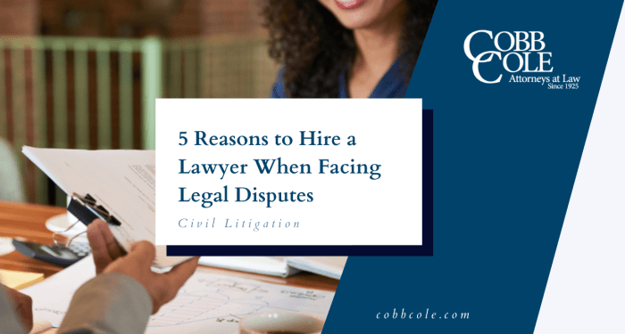 5 Reasons to Hire a Lawyer When Facing Legal Disputes %%page%%